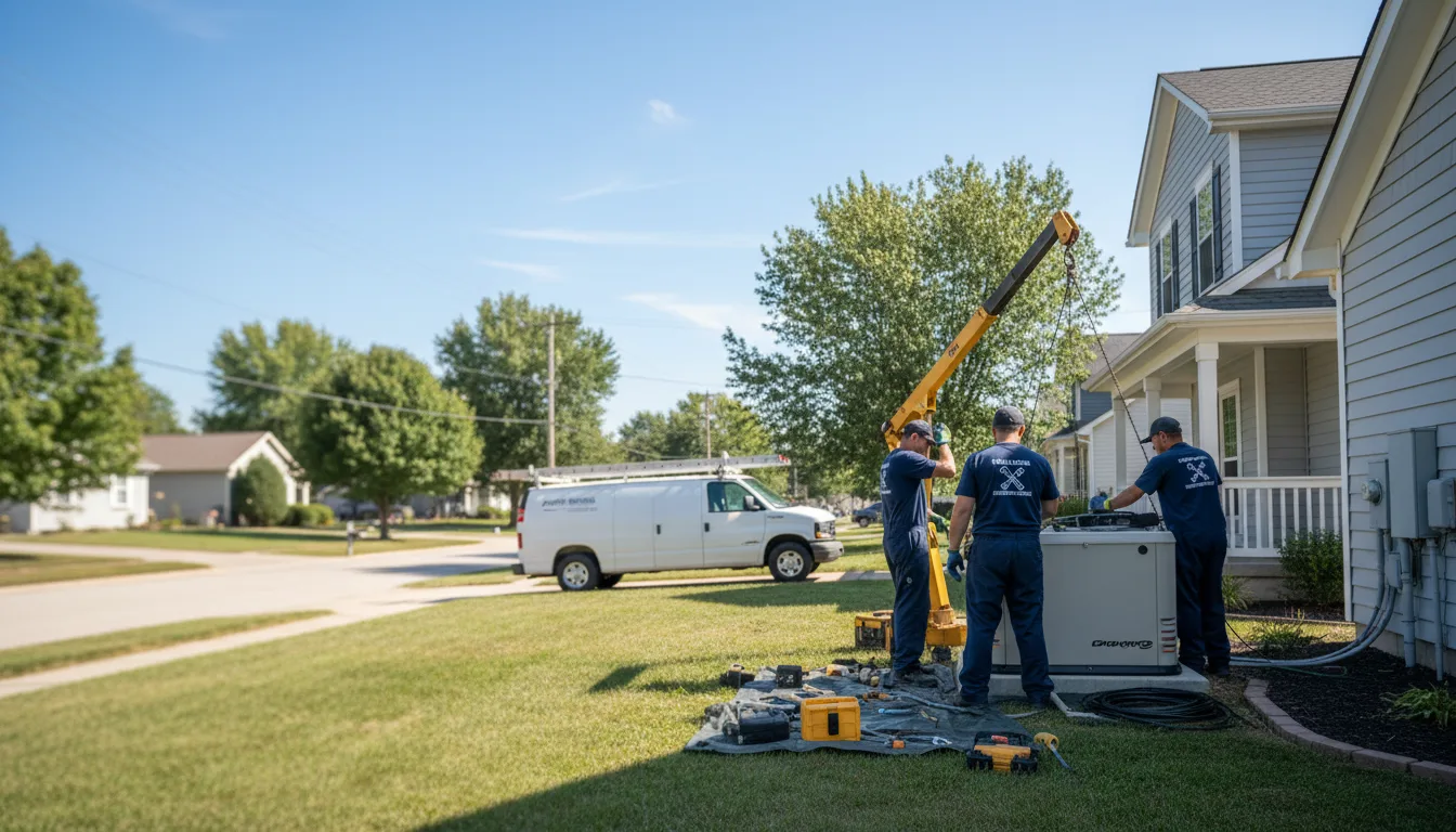 Generator Installation in Sycamore, IL near me